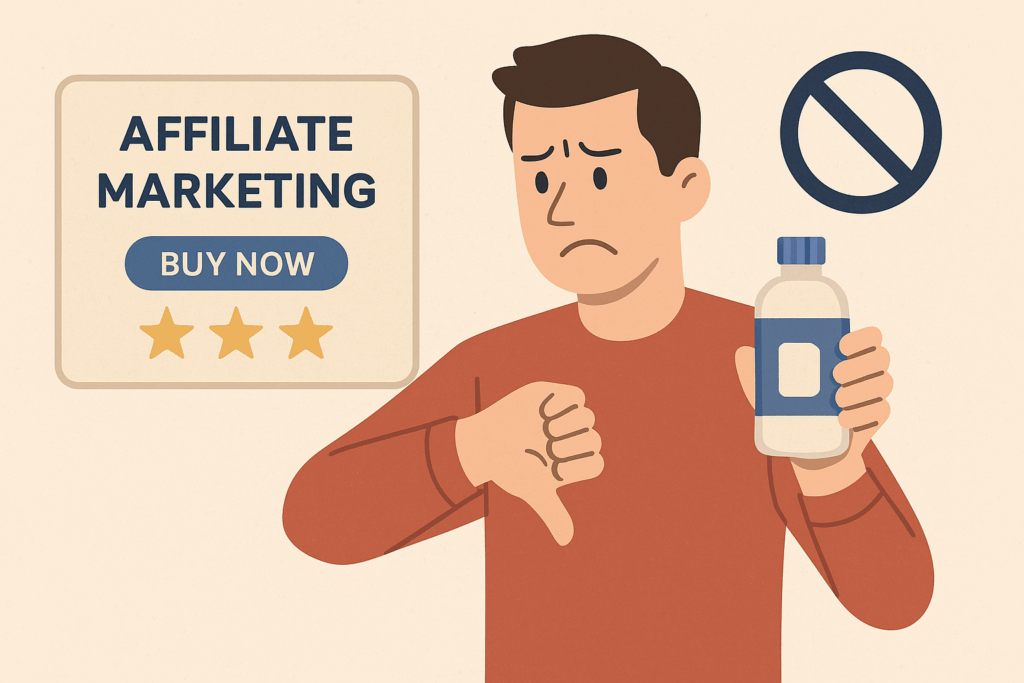 chyby v affiliate marketingu