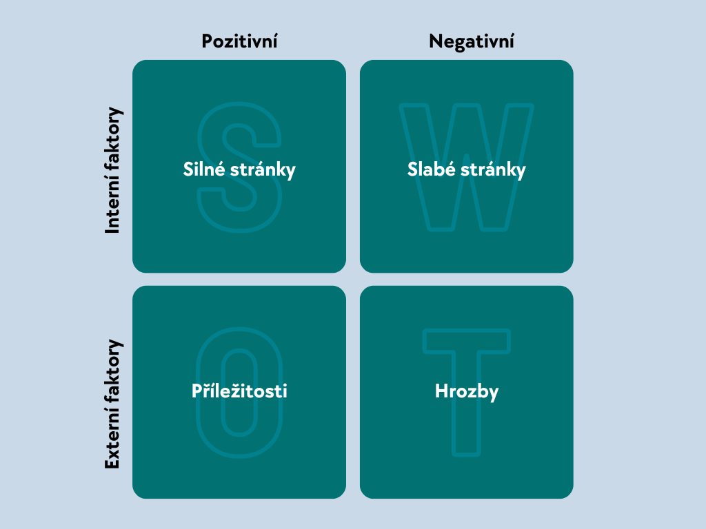 SWOT analýza vzor